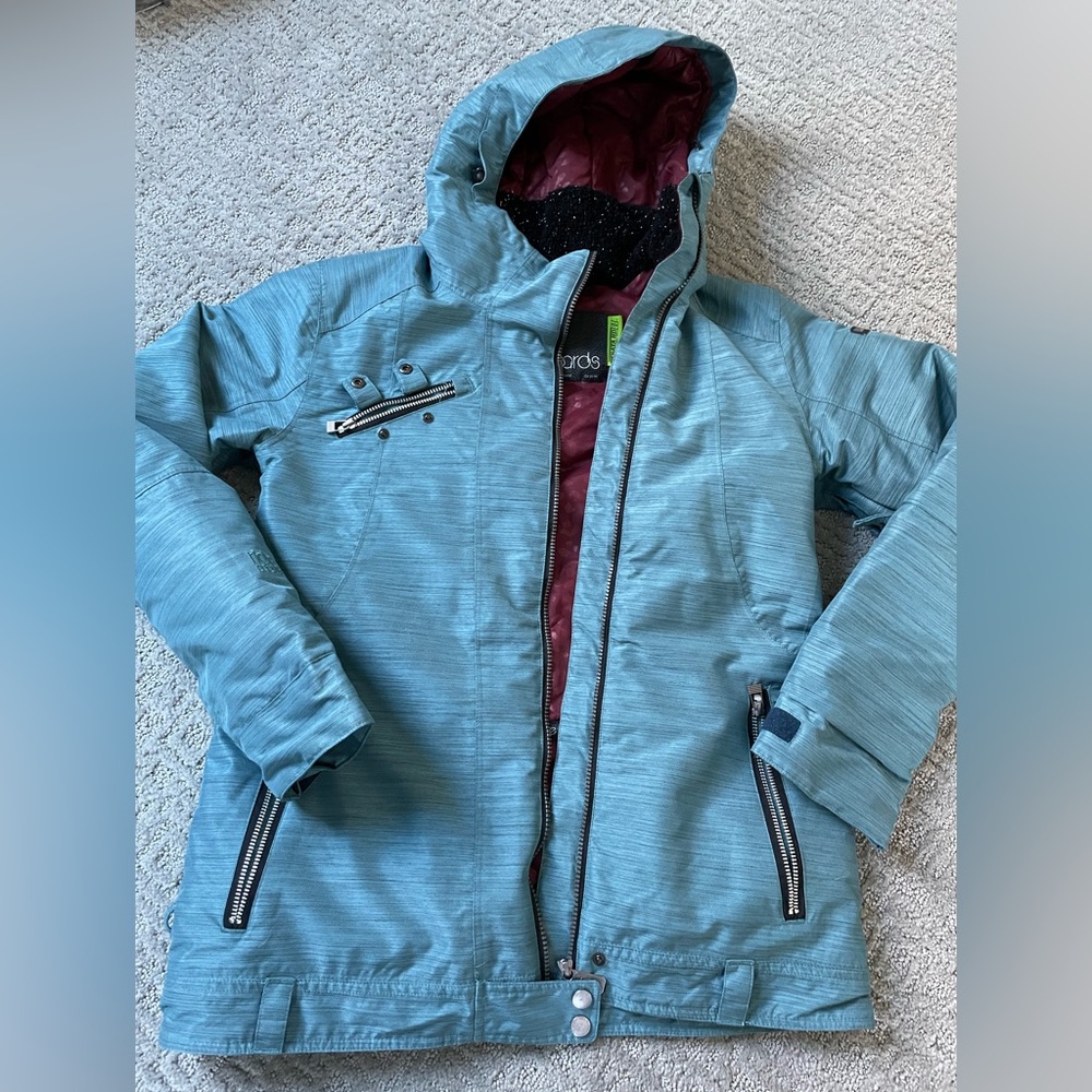 Ride Snowboard, ski/snow Jacket, ladies, medium, teal/blue. Excellent condition.